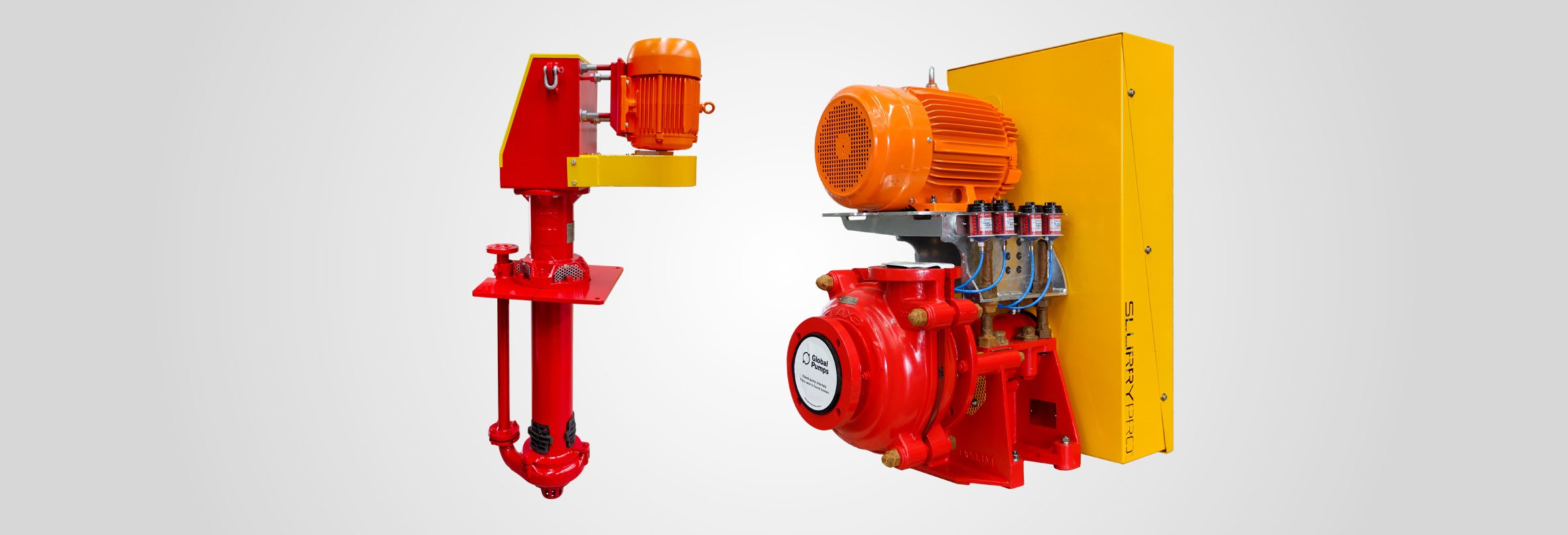 Slurry pump online